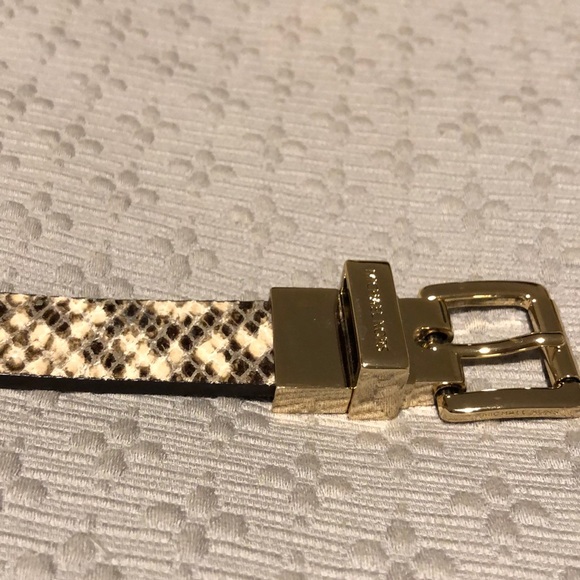 Michael Kors Snakeskin Belt - Picture 4 of 6